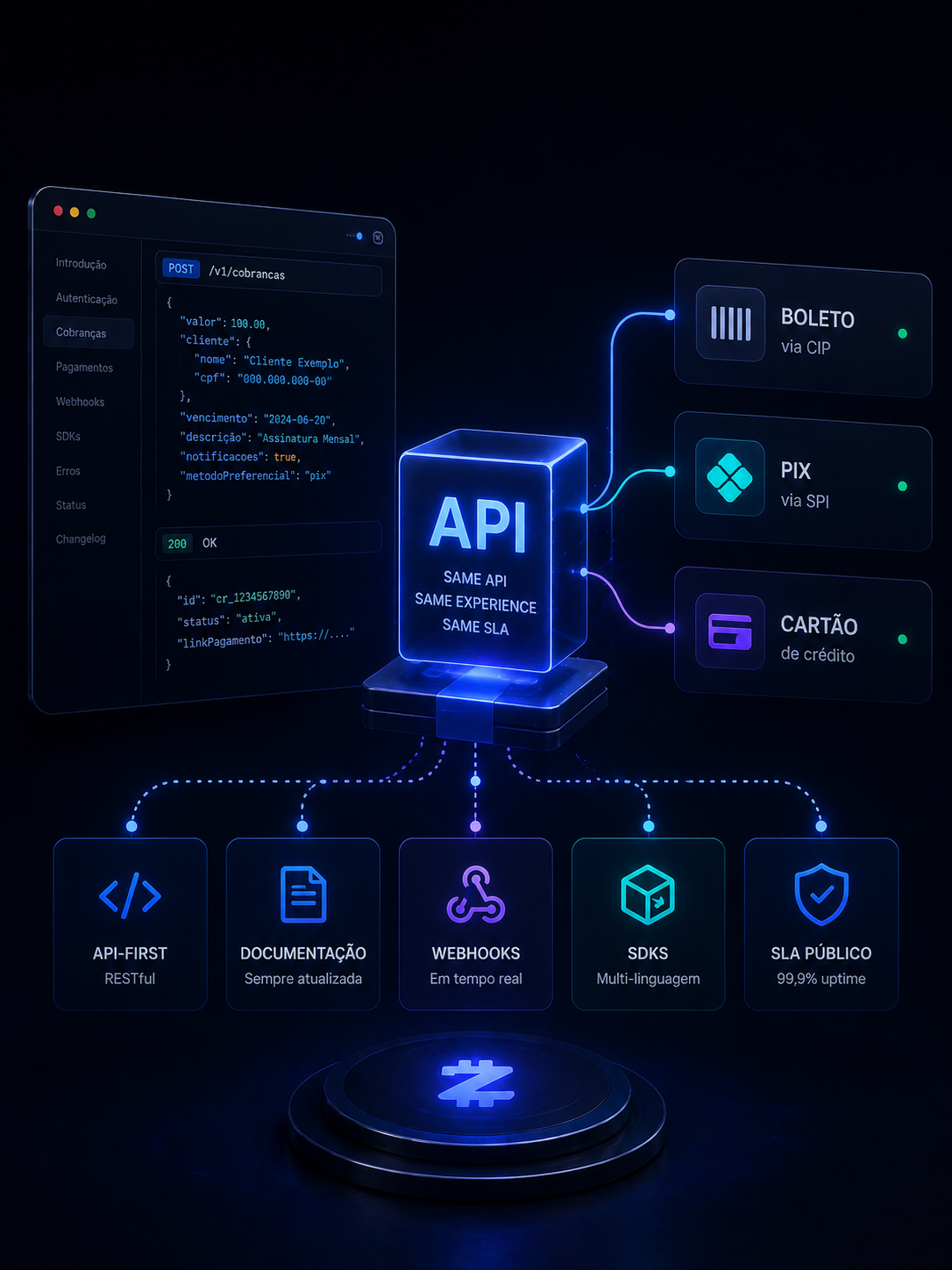 API e Webhook ZenPay